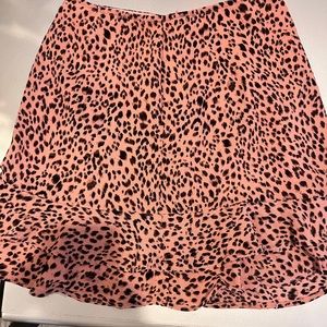 NWT leopard skirt